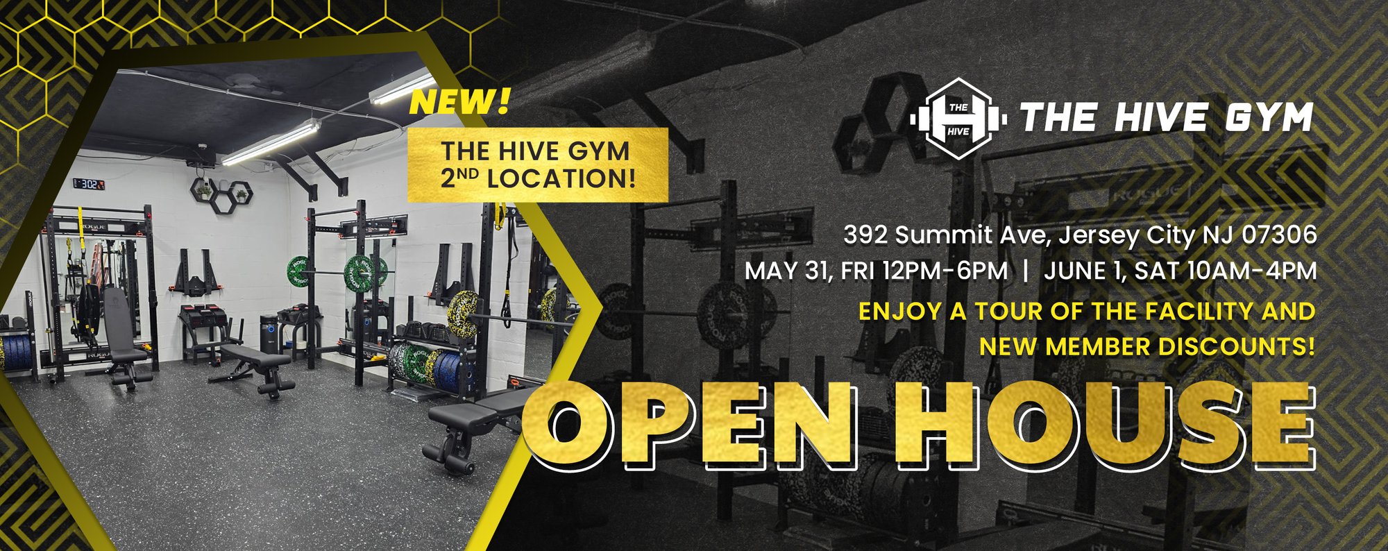 The Hive Gym 2 Website Banner