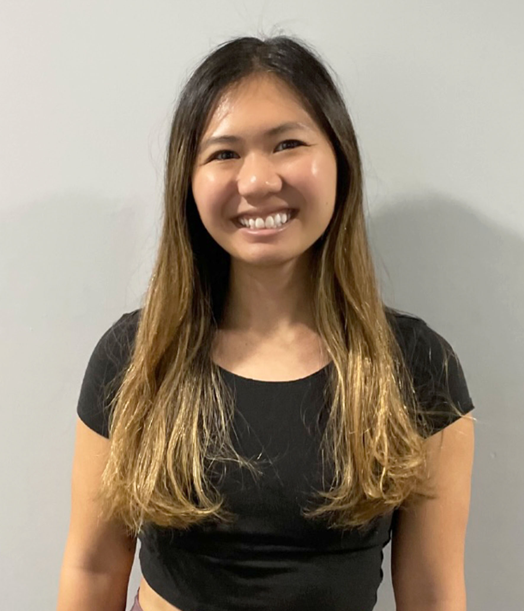 Stephanie Moy, a yoga instructor at Genesis Training LLC, based in New Jersey. Stephanie specializes in guiding individuals through yoga practices, promoting wellness, mindfulness, and a healthy lifestyle.